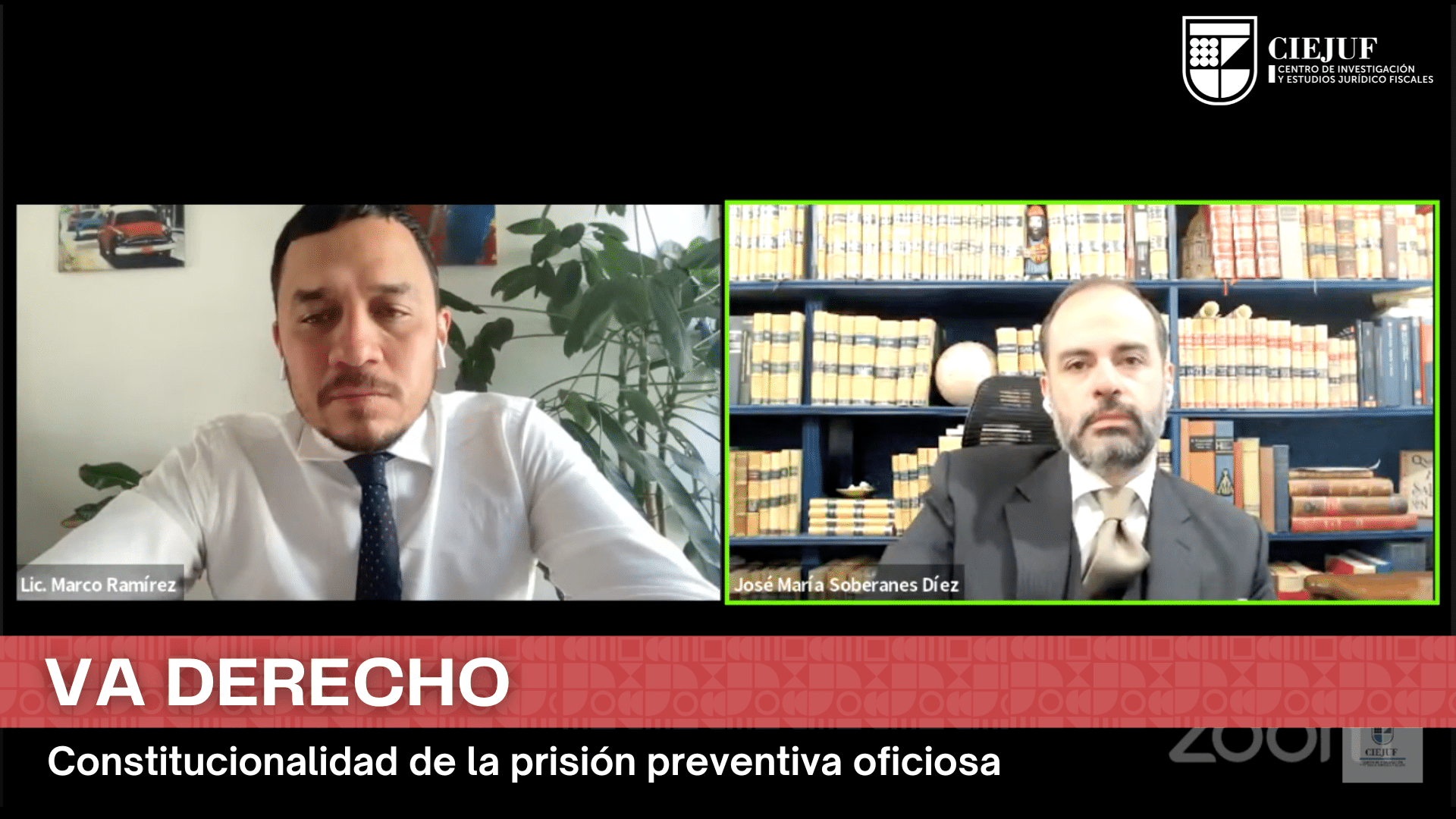 CONSTITUCIONALIDAD DE LA PRISION PREVENTIVA OFICIOSA